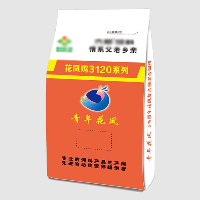 青年花凤饲料袋